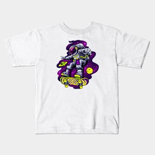 Astronaut  arc Kids T-Shirt